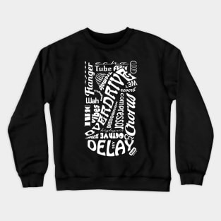 Guitar effects Crewneck Sweatshirt